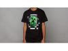 Polo niño Minecraft Creeper Inside Black #2