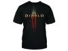 Polo Oficial Diablo III Logo L