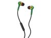 Skullcandy Smokin Buds Rasta w/ Mic #1